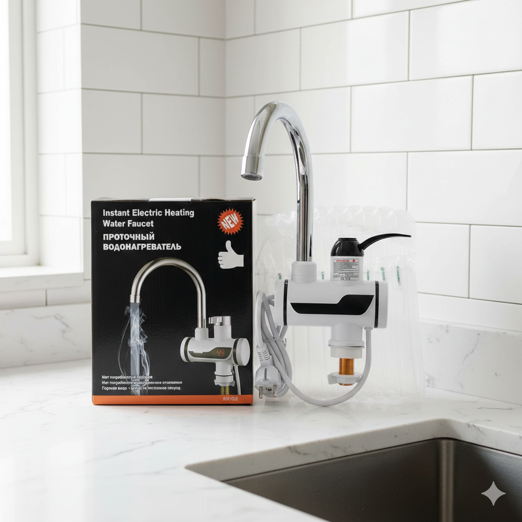 Instant Electric Tap Geyser | Hot Water in 3 Seconds | Energy Efficient Water Heater Faucet