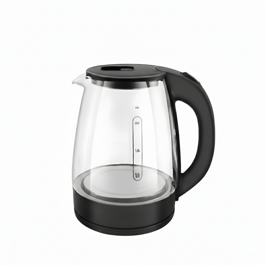 Premium Glass Electric Kettle 2 Litre | Fast Heating | Auto Shut-Off | Stylish Design
