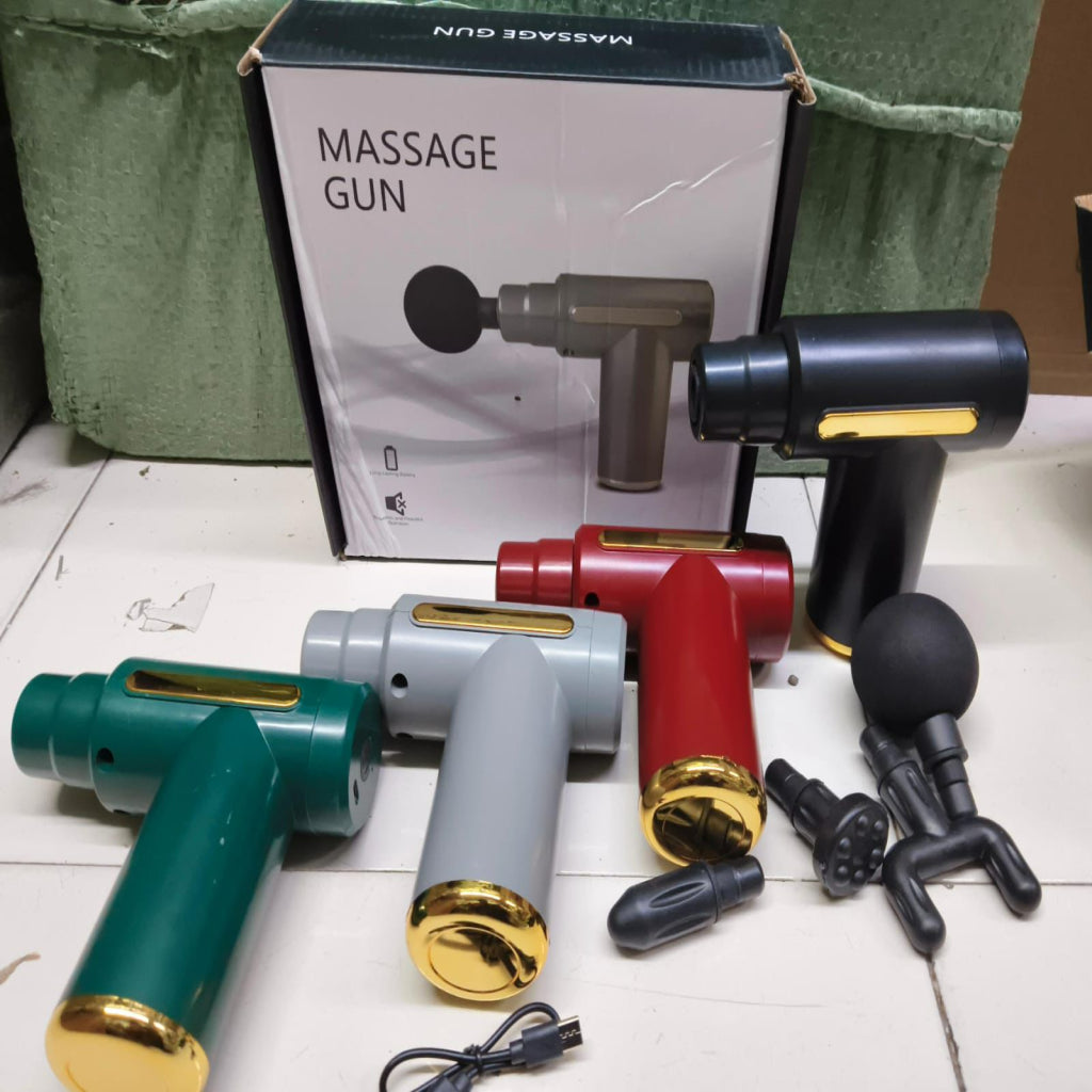 Portable Massage Gun | Deep Tissue Percussion Massager for Full Body Relief