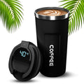 Smart Temperature Display Stainless Steel Coffee Mug (510 ML) | Vacuum Insulated Travel Mug | Pack of 5