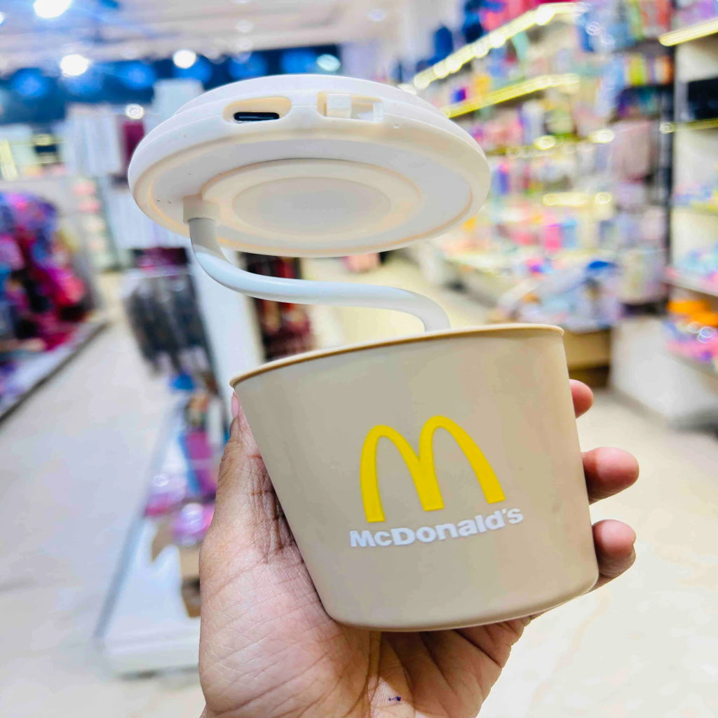 Mini Cup Table Lamp | USB Rechargeable Desk & Bedside LED Light