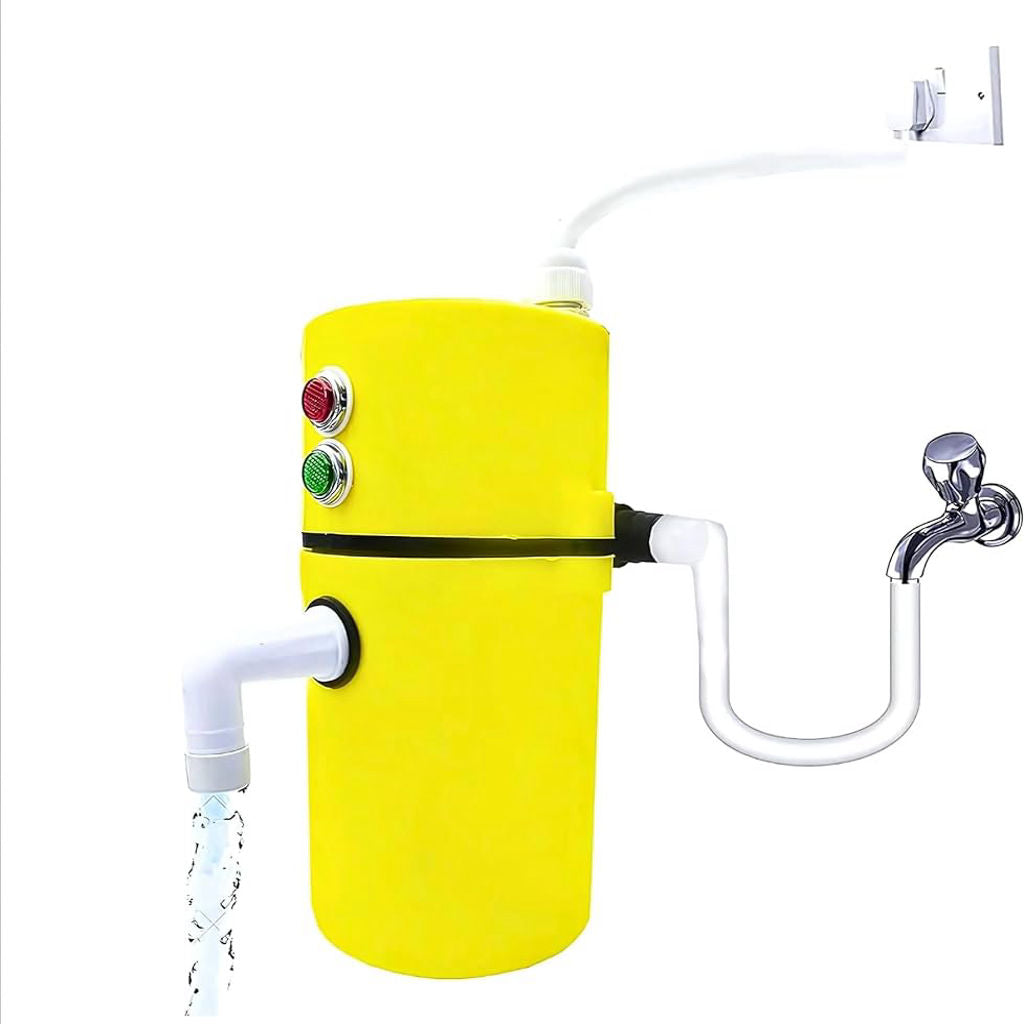 Portable Instant Water Geyser | Mini Electric Water Heater | Fast Heating | Travel & Home Use