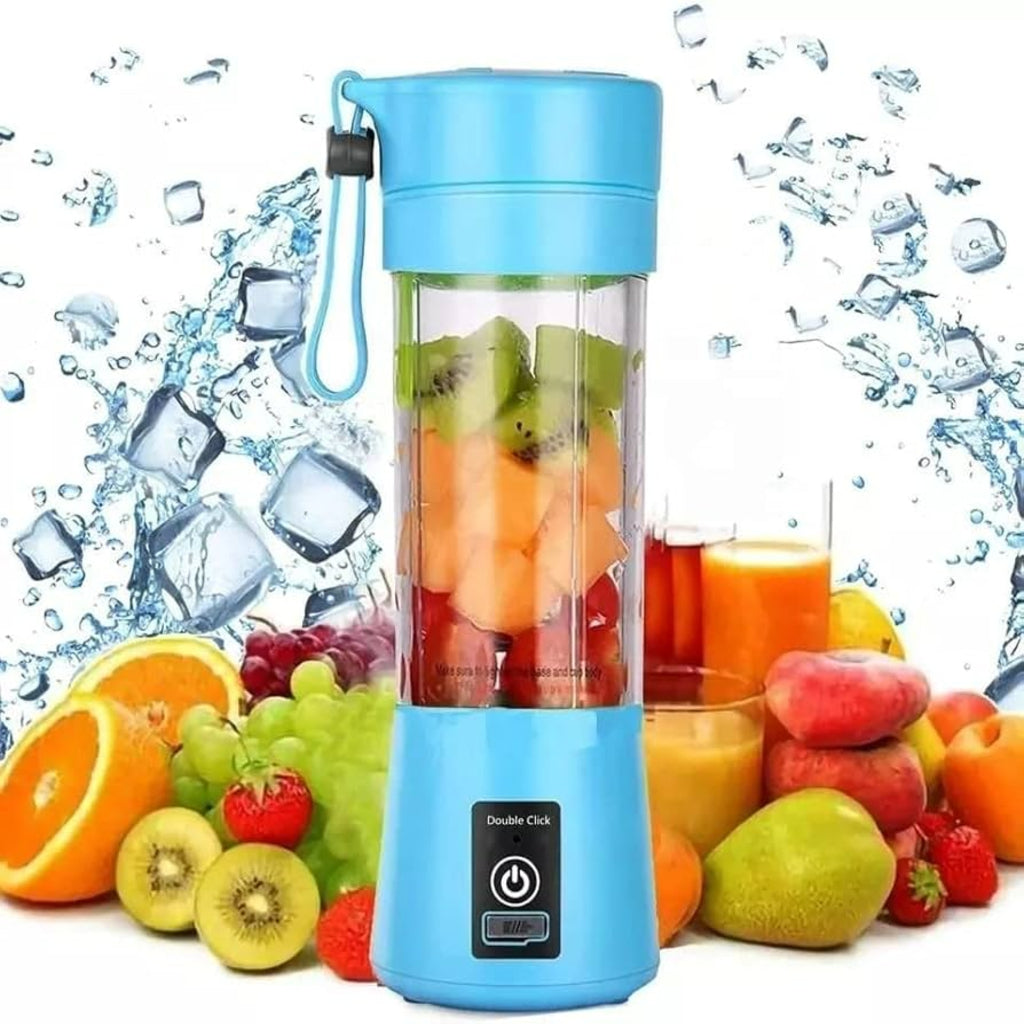 Portable & Rechargeable Juice Blender | USB Mini Fruit Mixer for Travel & Home