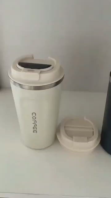 Smart Temperature Display Stainless Steel Coffee Mug (510 ML) | Vacuum Insulated Travel Mug | Pack of 5