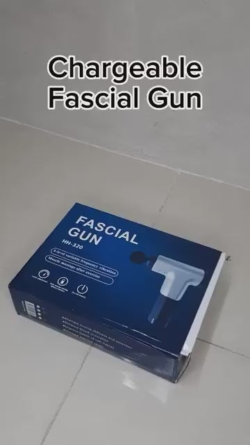 Fascial Gun Massager | Multi-Purpose Portable Body & Facial Massage Gun | Deep Muscle Relaxation