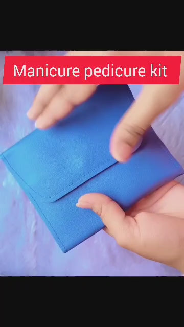 16-Piece Manicure & Pedicure Set | Nail Clipper & Grooming Kit with Travel Case