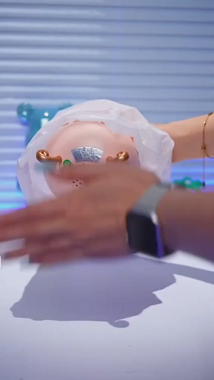 Bunny LED Night Light Projector | Rotating Star & Cartoon Projection | Kids Room & Gift Lamp