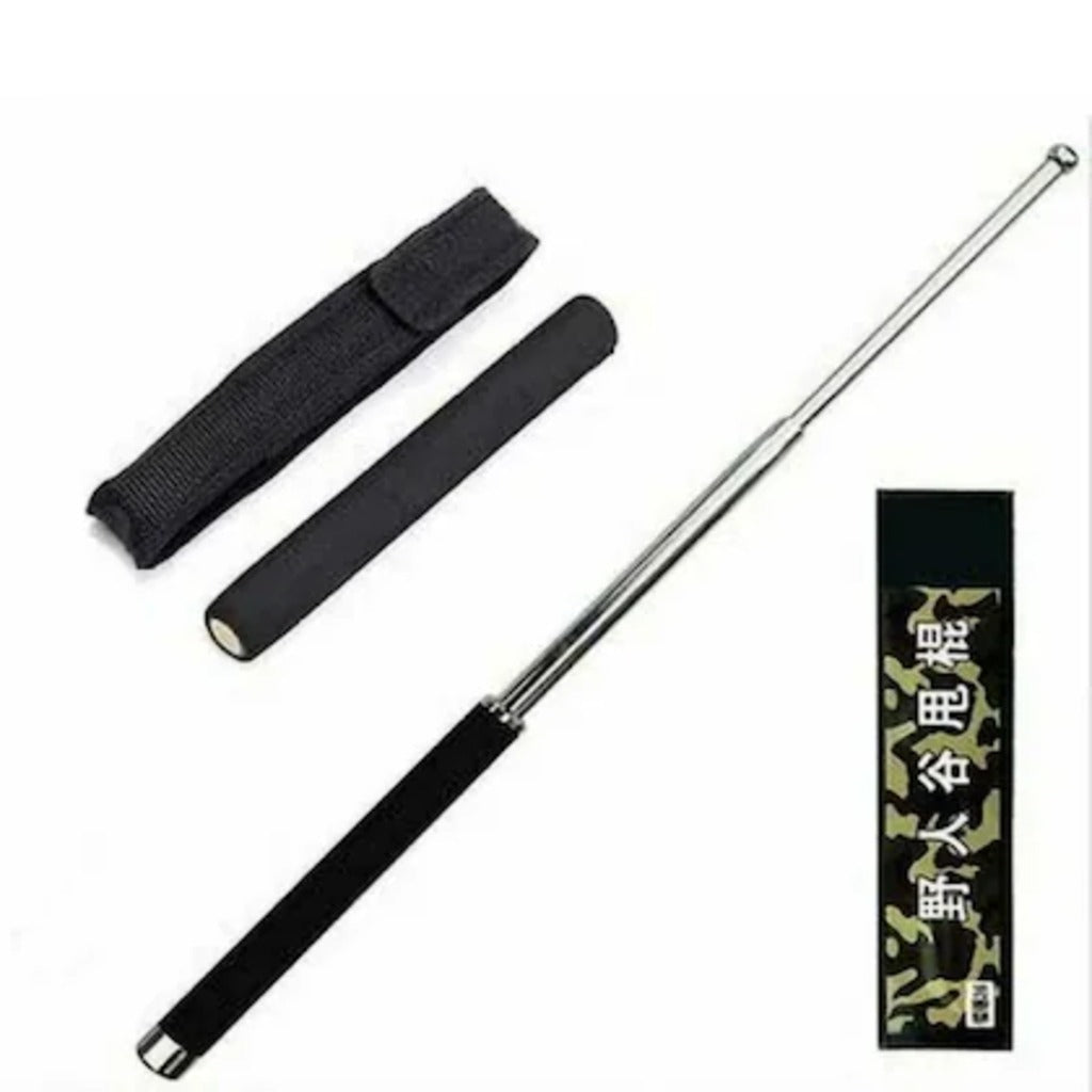 Telescopic Self Defence Stick | Expandable Metal Baton | Portable Personal Safety Tool