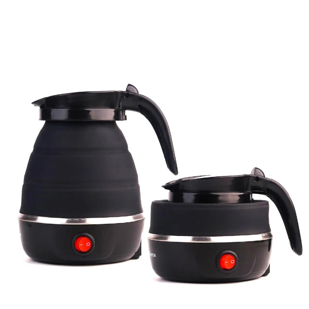 Silicone Folding Electric Kettle | Portable & Collapsible Travel Kettle | Fast Boil Design