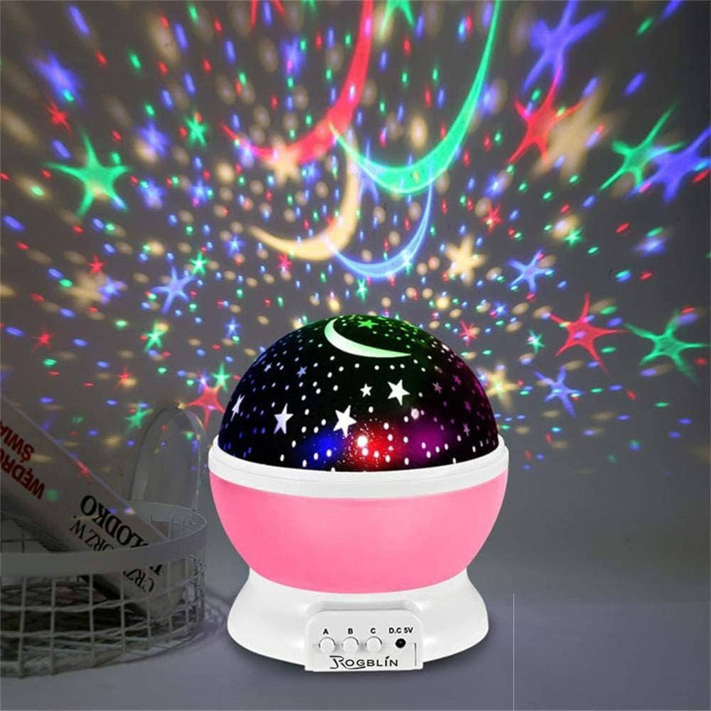 Star Master Night Lamp | Rotating Star & Galaxy Projector Light for Kids & Home Decor