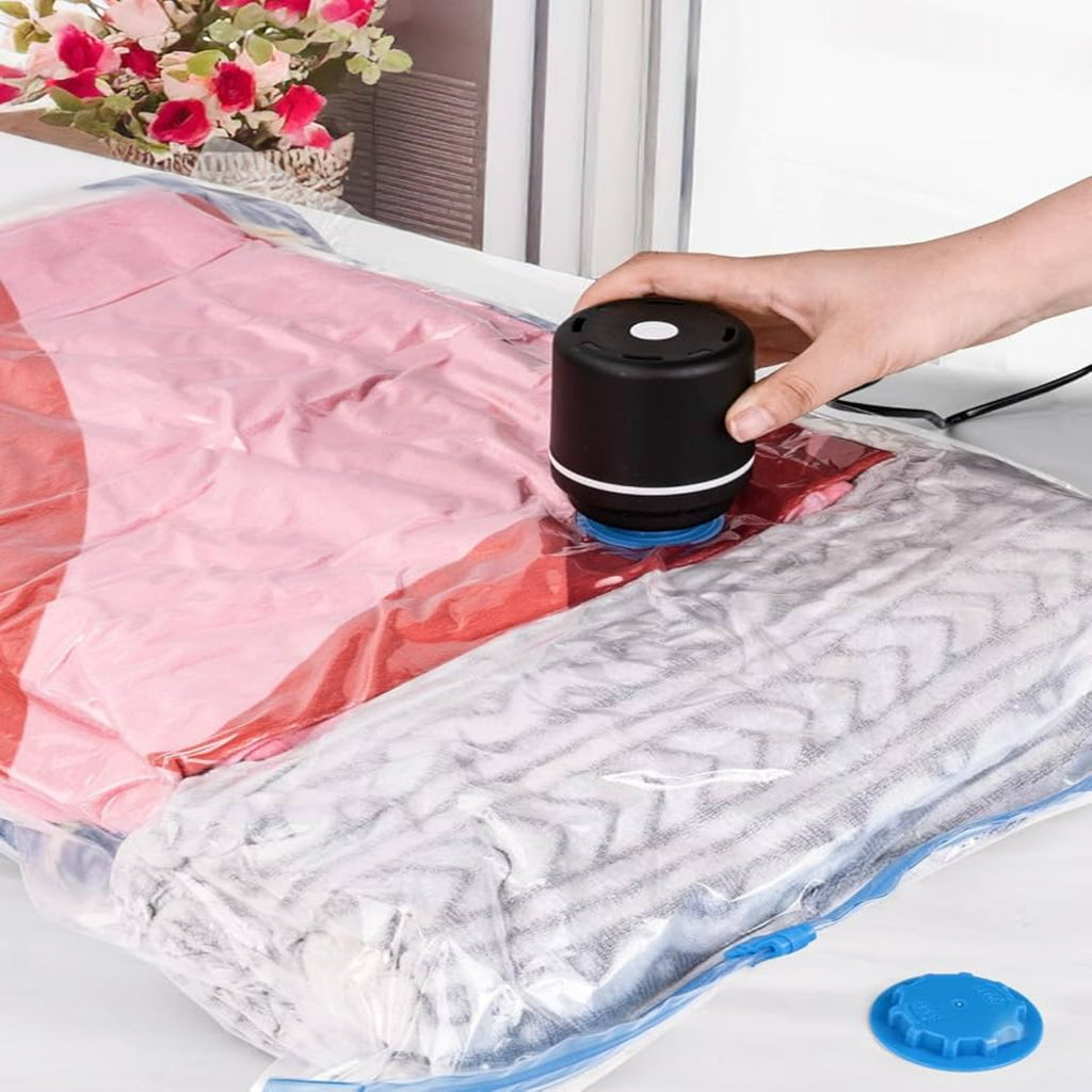 Vacuum Storage Bags | Space Saver Bags with Hand Pump | Dust & Moisture Proof